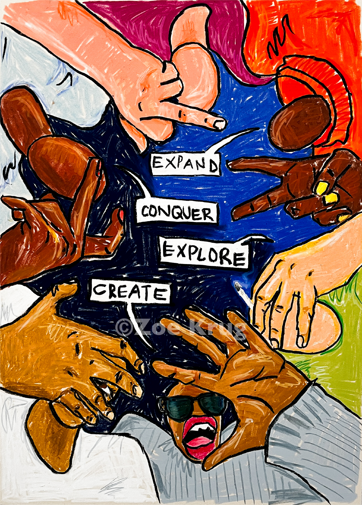 Create, Explore, Expand, Conquer